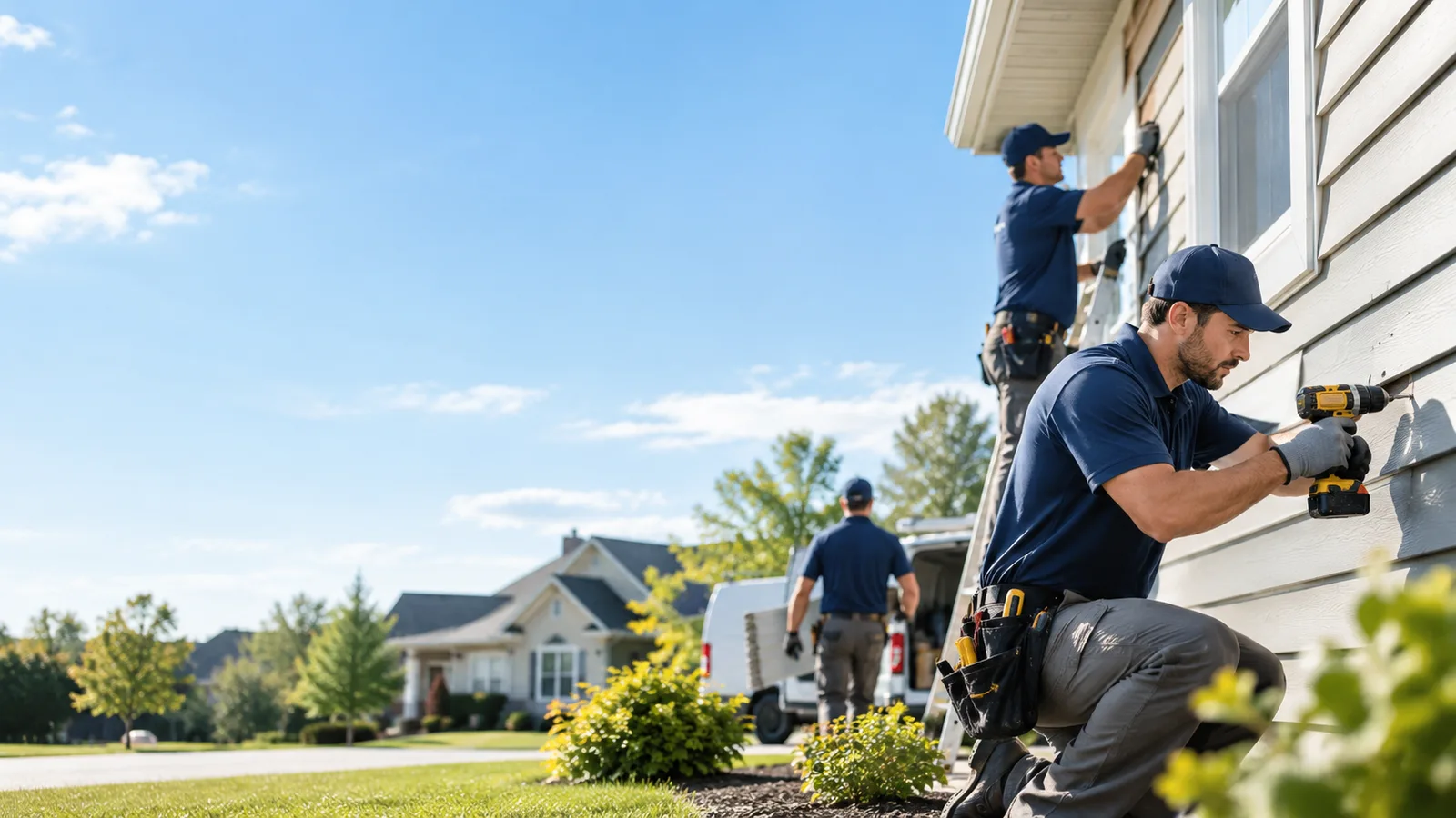 Cracked Siding Repair in Moran, MI